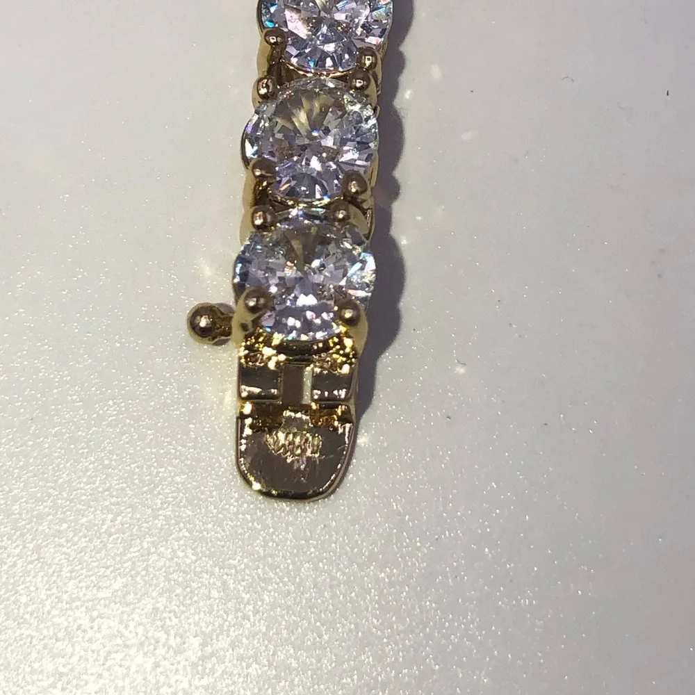 18k 72ct Tennis Necklace - Picture 9 of 14